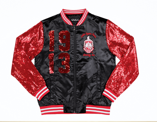 DST Satin Sequin Jacket - shopsmitees