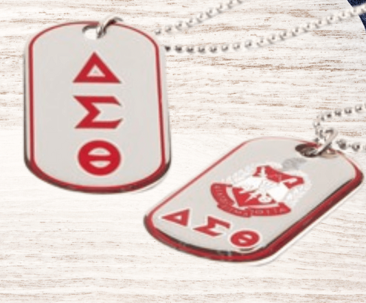 Delta Sigma Theta Dog Tag - shopsmitees