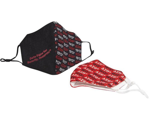 Face Mask Delta Sigma Theta 2pk - shopsmitees