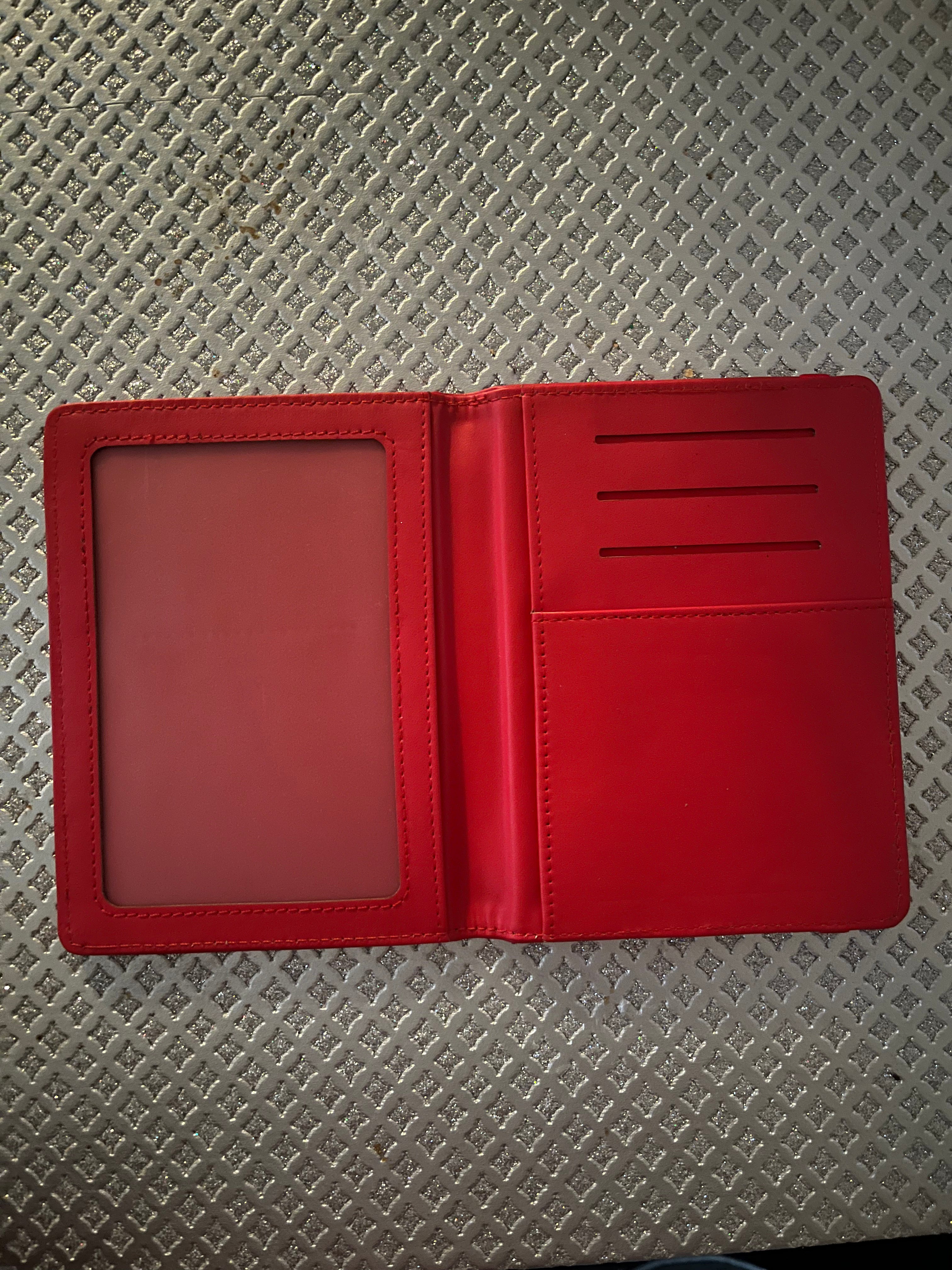 Passport Cover Delta Sigma Theta with Sorority Crest on front - shopsmitees