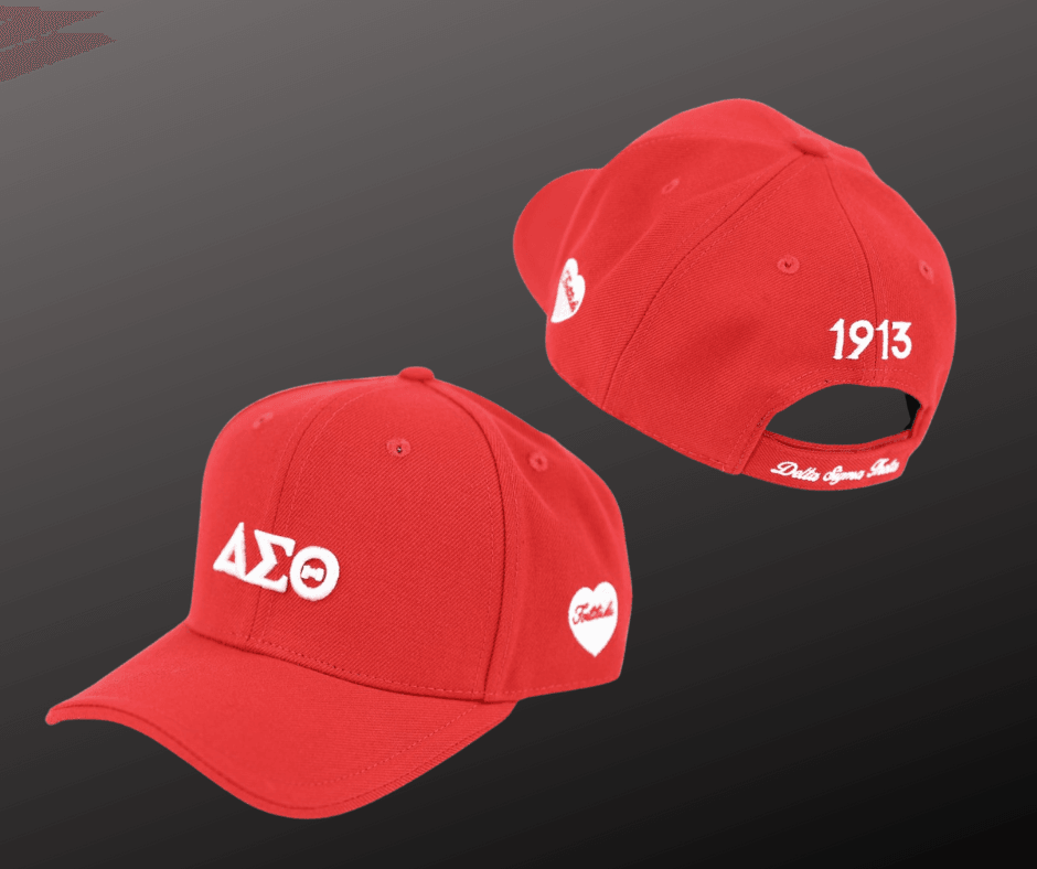Red DST Baseball Cap with 1913 on the back 