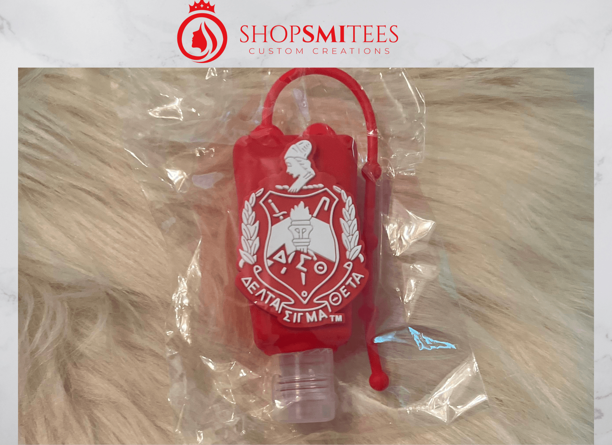 DST refillable hand sanitizer bottle w/ silicone case - shopsmitees